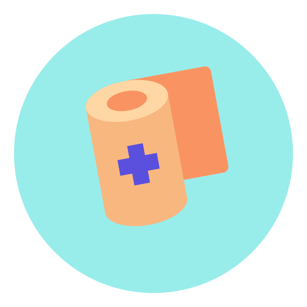 Bandage to be used at pediatric urgent care